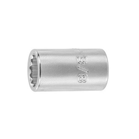 1/4 Inch Drive Socket, 12 Pt, 3/8 Inch